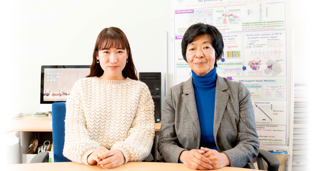 諏訪 牧子 教授 × 蝦名 里月