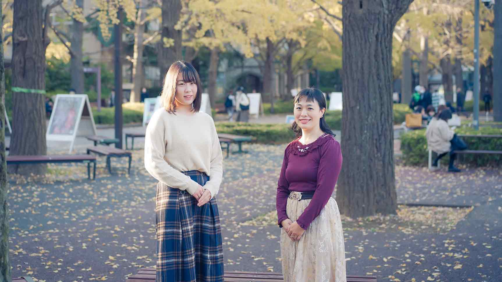 福田 美雪 准教授 × 酒井 李奈