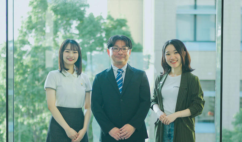 大内 紀知教授 × 南藤 朱夏里 × 山本 留光
