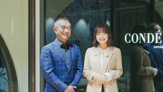 太田 こころ × 平石 敬晴さん（合同会社コンデナスト・ジャパン 副社長）