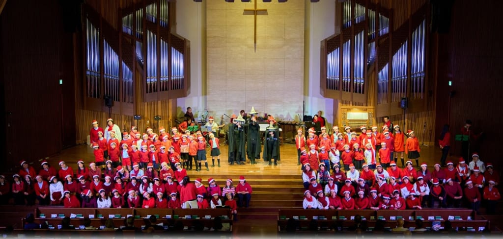 こどもの城合唱団クリスマスコンサート」を青山キャンパスで開催